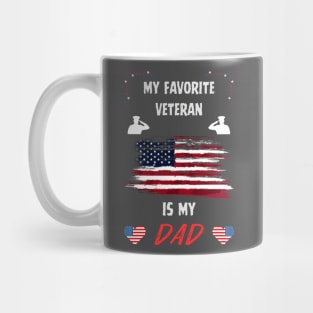 veteran dad Mug